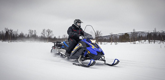 Катание на снегоходах