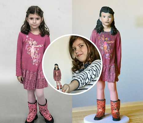 3D фигурка по фотографии. Подарочные сертификаты Ultra Подарки Москва. Купить оригинальный подарок или подарочный сертификат на 3D фигурка по фотографии. Сервис UltraPodarki.ru Москва 8 800 505 95 30. 