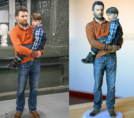 3D фигурка по фотографии. Подарочные сертификаты Ultra Подарки Москва. Купить оригинальный подарок или подарочный сертификат на 3D фигурка по фотографии. Сервис UltraPodarki.ru Москва 8 800 505 95 30. 