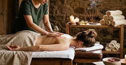 Массаж головы, ушей, лица