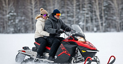 Катание на снегоходах